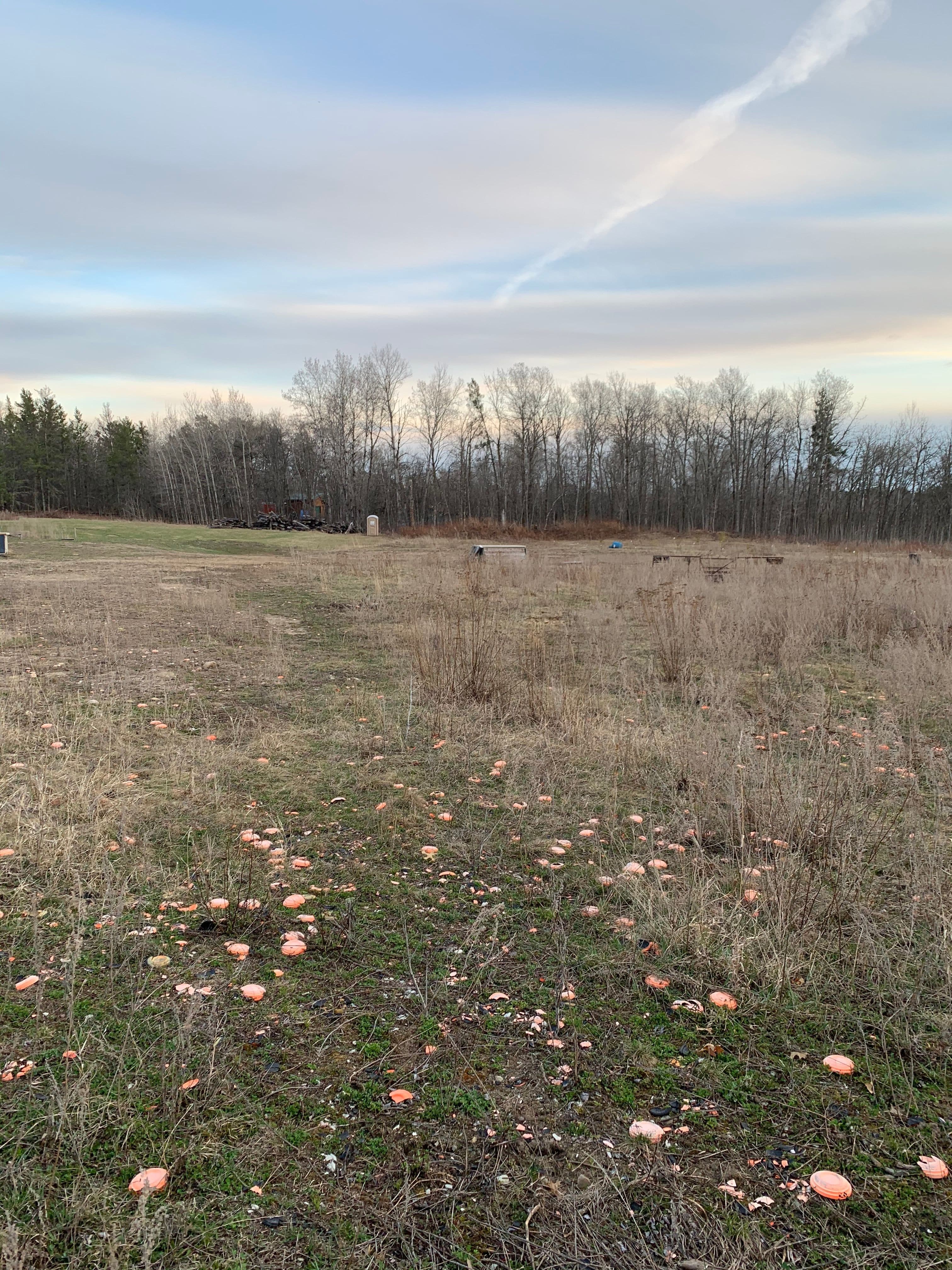 Trap shooting field at Osage Sportsmans Club.